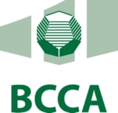 logo bcca controle orgaan witte achtergrond, groene letters